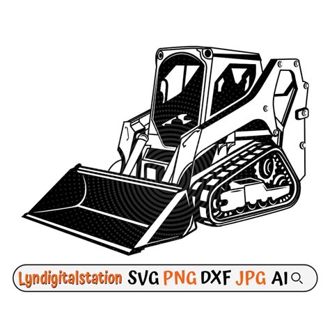 compact track loader clip art|track loader clip art.